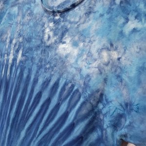 L Rayon Tunic, Blue Gravity