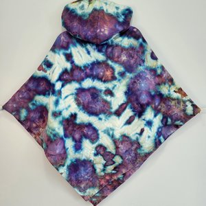 One Size Hoodie Poncho, Strawberry Clouds
