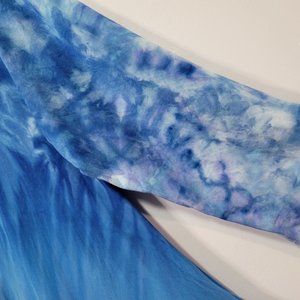 1X 3/4 Sleeve Tunic, Blue Gravity