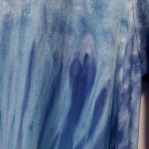 1X 3/4 Sleeve Tunic, Blue Gravity