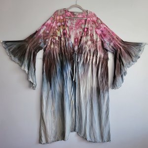 3X Fantasy Rayon Robe, Arcane Raven