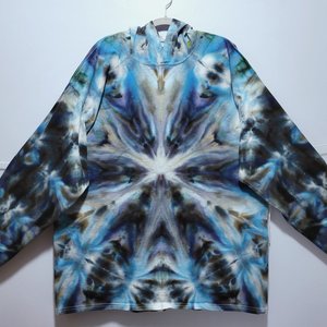 2XL Hooded T-shirt, Mystic Storm Farnsburst