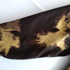 M Hooded T-shirt, Reversed Shibori