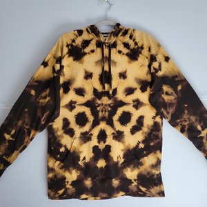L Hooded T-shirt, Reverse Farnsburst