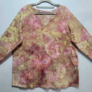 18/20 L(XL) V-Neck 3/4 Sleeve, Enchanted Sunset