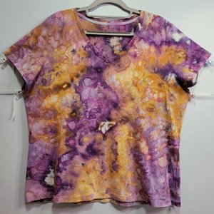 XXL V-Neck, Ginger Orchid
