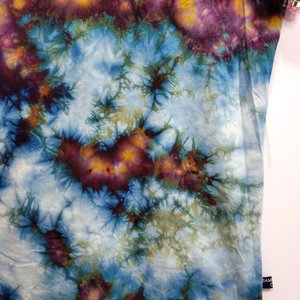 XXL Tall Bamboo V-neck, Strawberry Skies Mitosis