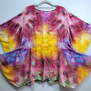 L/XL Kimono Sleeve Top, Sunset