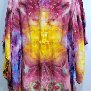 L/XL Kimono Sleeve Top, Sunset