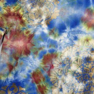 XL Hooded T-shirt, Mandala Sky