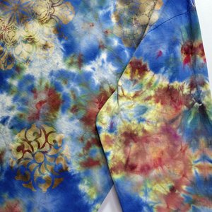 XL Hooded T-shirt, Mandala Sky