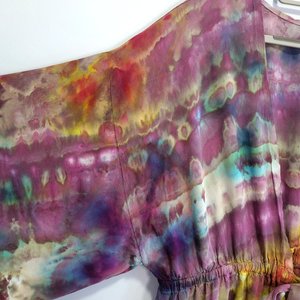 L Kimono Sleeve Robe, Purple Magic