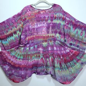 2X Kimono Sleeve Top, Strawberry Skies Arashi
