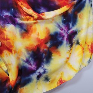L/XL Kimono Sleeve Top, Orchid Flame