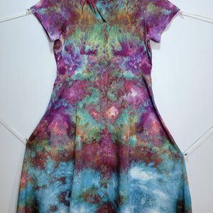 L Button-Up Dress, Defiance Flora