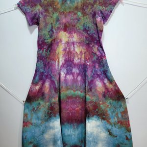L Button-Up Dress, Defiance Flora