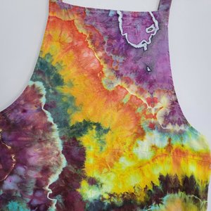 XL Romper, Capri Length, Rainbow Geode
