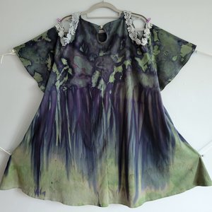 XXL Swing Cold-Shoulder Tunic, Space Gravity