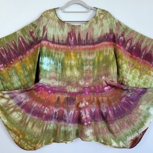 L/XL Kimono Sleeve Top, Earth Mother Suji
