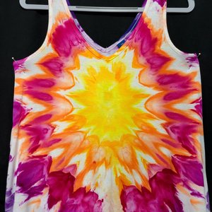 M Luxe Tank, Rainbow Twist