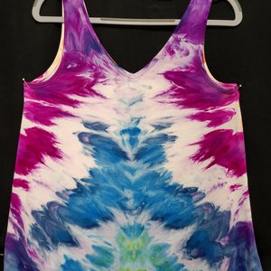 M Luxe Tank, Rainbow Twist