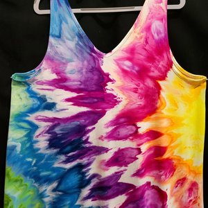XXL Tall Luxe Tank, Rainbow Twist