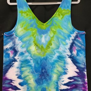 XL Tall Luxe Tank, Rainbow Twist