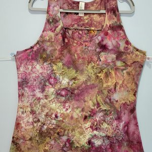 XXL Racerback Tank, Vineyard Mandala