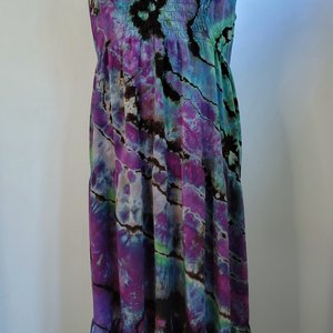 XL Flutter Sleeve Dress, Abalone