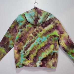 M Herringbone Hoodie, Venomous Plum