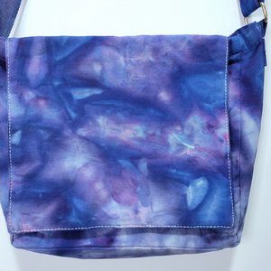 Messenger Bag, Blue Crystal