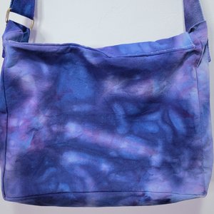 Messenger Bag, Blue Crystal