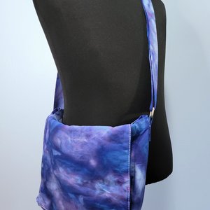 Messenger Bag, Blue Crystal