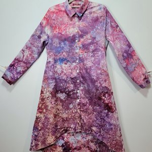 M/L Shirtdress/Duster, Hydrangea