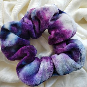 Scrunchie, Bamboo Velvet, Purples