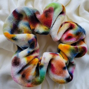Scrunchie, Bamboo Velvet, Confetti