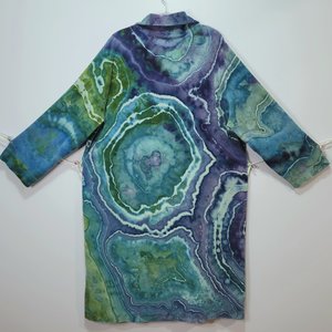 XXL Bathrobe, Forest Pond