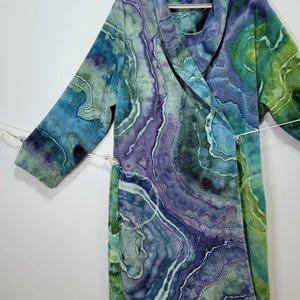 XXL Bathrobe, Forest Pond