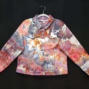 L Denim Jacket, Petrified Wood