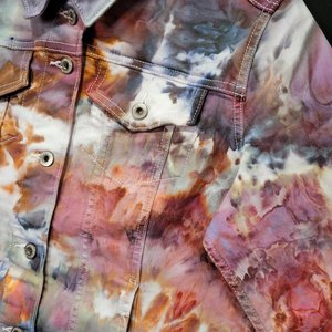 L Denim Jacket, Petrified Wood