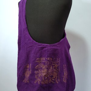 Sling Bag, Purple Norse