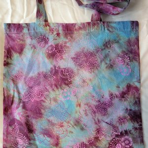 14" Tote, Pink Mandala