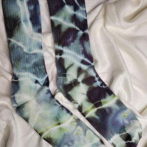 Socks, 9-11 Bamboo, Indigo Muck