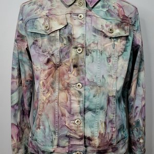 XXL Denim Jacket, Foggy Magic