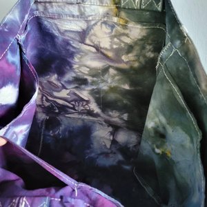 Tote Bag, Grocery or Craft, Cool Spectrum