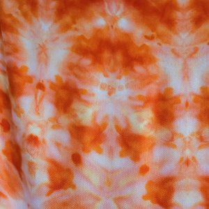 Shawl, Viscose, Flamingo Shibori