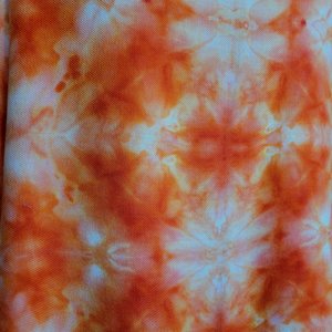 Shawl, Viscose, Flamingo Shibori