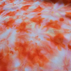 Shawl, Viscose, Flamingo Shibori