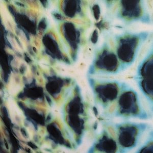 Shawl, Viscose, Dark Teal Shibori