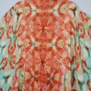 Shawl, Viscose, Tropical Shibori